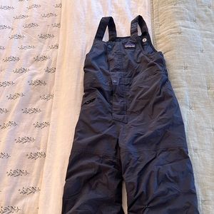Patagonia toddler snow bibs size 5T.